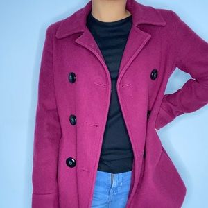 Purple Peacoat